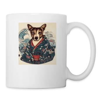 Dog Japanese - Mug - white - Right