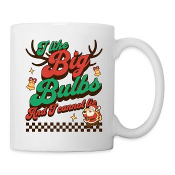 J’aime Big Bulbs et je ne peux pas mentir - Noël - Mug blanc - blanc - Droite