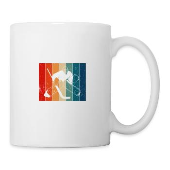 Eishockey Spruch für Eishockeyspieler - Tasse - Weiß - Rechts