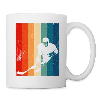 Eishockey Spruch für Eishockeyspieler - Tasse - Weiß - Rechts