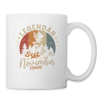 Legendär Seit November 1966 - 1966 - Tasse - Weiß - Rechts