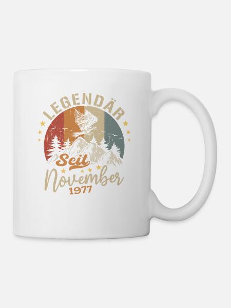 Legendär Seit November 1977 - 1977 - Tasse - Weiß