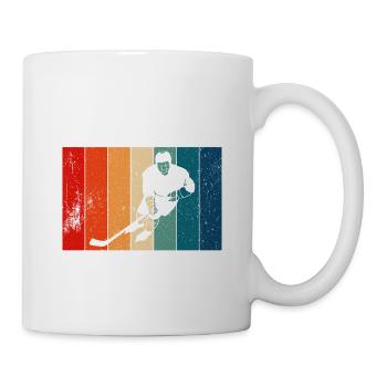 Eishockey Spruch für Eishockeyspieler - Tasse - Weiß - Rechts
