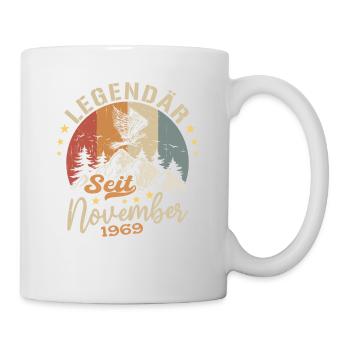 Legendär Seit November 1969 - 1969 - Tasse - Weiß - Rechts