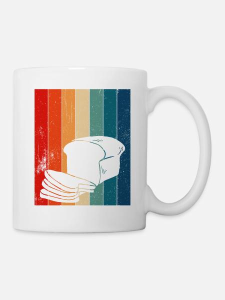 Cuisson du pain Boulangerie Boulangerie Fabrication du pain - Mug blanc - blanc