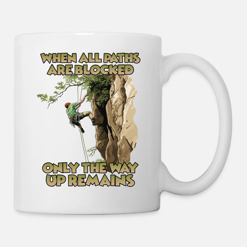 Summit Adventure in Focus Toprope Climbing Toprope - Mug - white