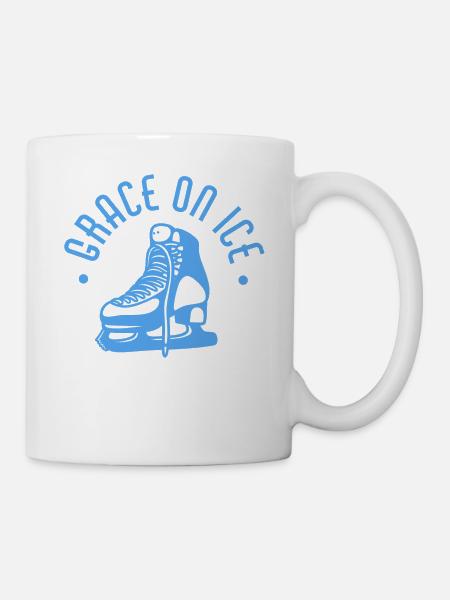Eiskunstläuferin Eiskunstlauf Club Girl Eislauf - Tasse - Weiß