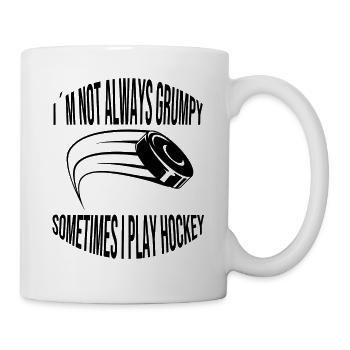 Joueur de hockey sur glace Fan de hockey Équipe de hockey sur glace Hockey sur glace - Mug blanc - blanc - Droite