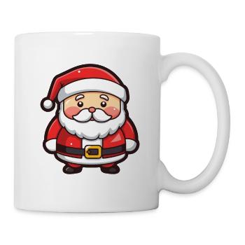 Père Noël drôle de Noël - Mug blanc - blanc - Droite