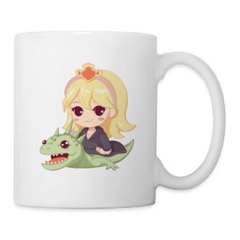 Princesse Dragon Mignon - Mug blanc - blanc - Droite