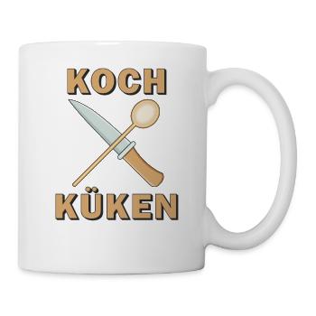 KOCH KÜKEN - Tasse - Weiß - Rechts