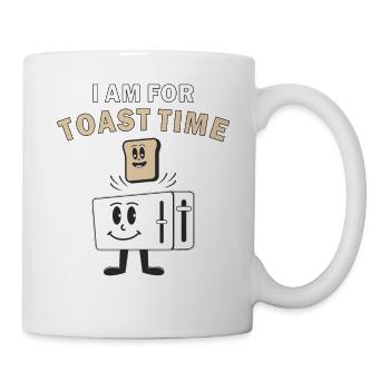 TOASTER I AM FOR TOAST TIME - Tasse - Weiß - Rechts