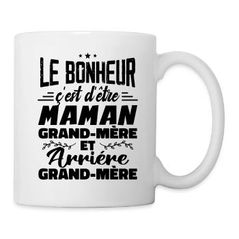 Arrière Grand Mère - Mug blanc - blanc - Droite