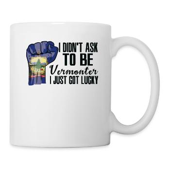 Vermonter American US Patriot USA Grown Vermont - Mug - white - Right
