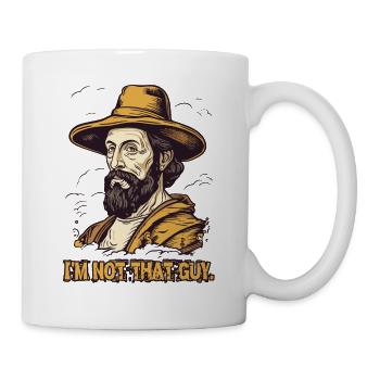 I'm not that (famous painter) guy - Mug - white - Right