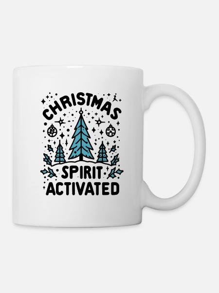 Weihnachtsstimmung aktiviert - Tasse - Weiß