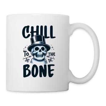 Frissonner jusqu’aux os - Mug blanc - blanc - Droite