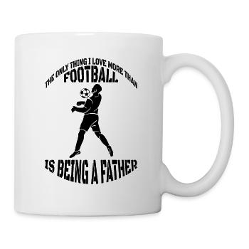 Conception de football Équipe de football Joueur de football - Mug blanc - blanc - Droite