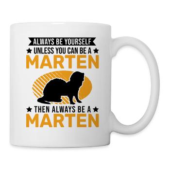 Soyez toujours vous-même Marten Martre des pins martre - Mug blanc - blanc - Droite