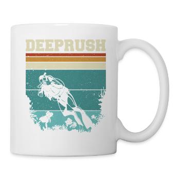 Scuba Diving, Scuba Diving, Holiday Sea Diver - Mug - white - Right