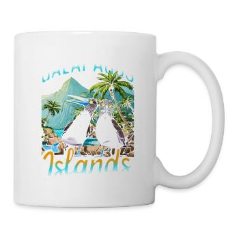 Îles Galapagos - Mug blanc - blanc - Droite