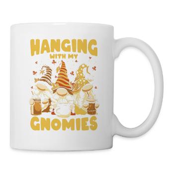 Hanging With My Gnomies - Tasse - Weiß - Rechts