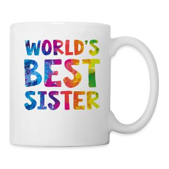 World's Best Sister - Mug - white - Right