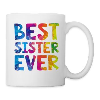 Meilleure soeur de tous les temps - Mug blanc - blanc - Droite