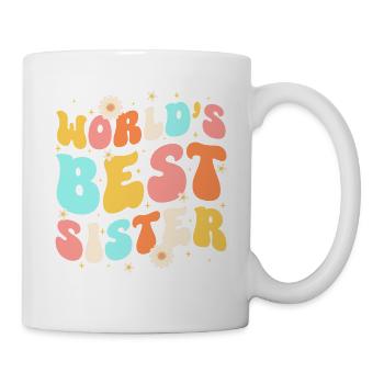 Meilleure soeur de tous les temps - Mug blanc - blanc - Droite