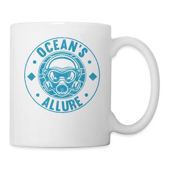 Scuba Diving, Scuba Diving, Holiday Sea Diver - Mug - white - Right