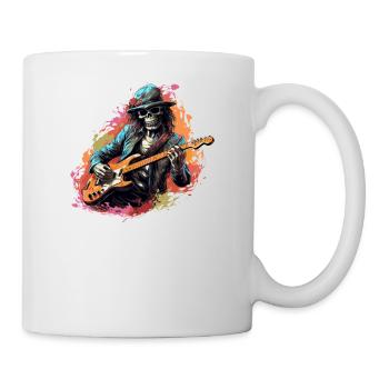 Gitarristen Akustik-Gitarre Country-Musik - Tasse - Weiß - Rechts