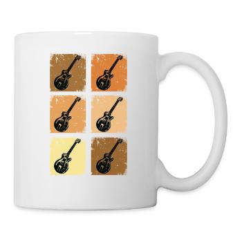 Gitarren Zubehör E-Gitarren-Saiten E Gitarren - Tasse - Weiß - Rechts
