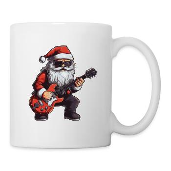 Santa Claus Guitar Santa - Mug - white - Right