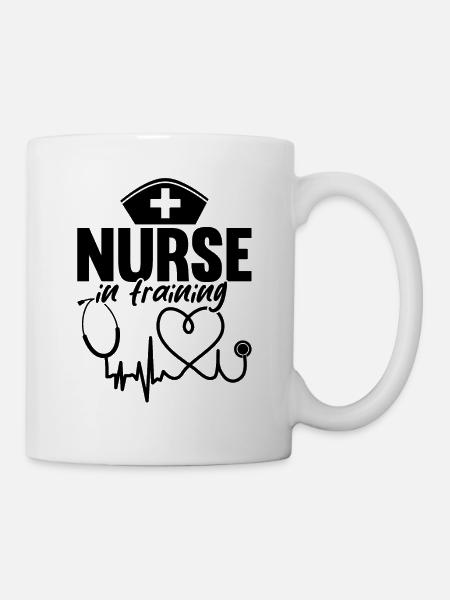 Nurse In Training - Funny Nurse - Tasse - Weiß