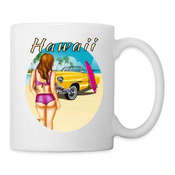 HAWAII - Tasse - Weiß - Rechts