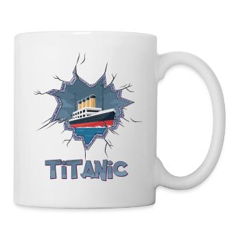 Titanic Ship, This Girl Boy Loves the RMS Titanic - Mug - white - Right