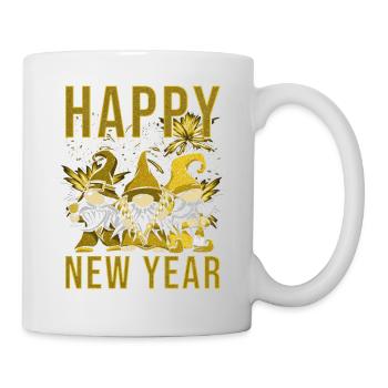 Bonne Année - Mug blanc - blanc - Droite