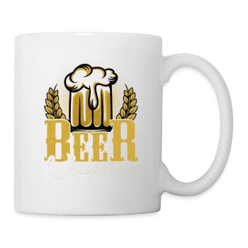 Bière Whisperer Bière artisanale brasseur Homebrew - Mug blanc - blanc - Droite