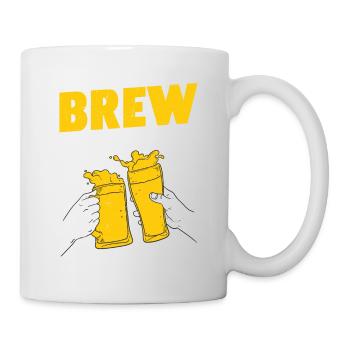 Brew Can Do It! Craft Beer Brewer Homebrew - Tasse - Weiß - Rechts