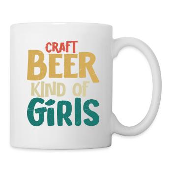 Bière artisanale genre de fille brasser brasseur Homebrew - Mug blanc - blanc - Droite