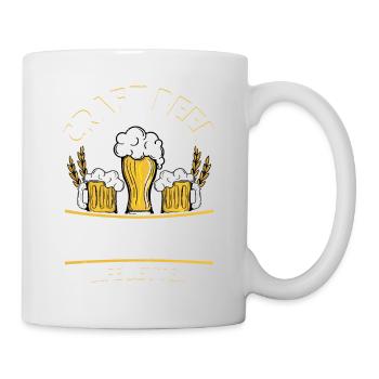 La bière artisanale rend la vie meilleure Homebrew Brewer Brew - Mug blanc - blanc - Droite