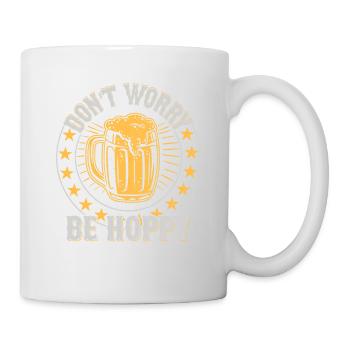 Don't Worry Be Hoppy Homebrew Brewer Beer - Mug - white - Right