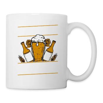 Boire de l’artisanat pas de la merde brasseur de bière Homebrew - Mug blanc - blanc - Droite