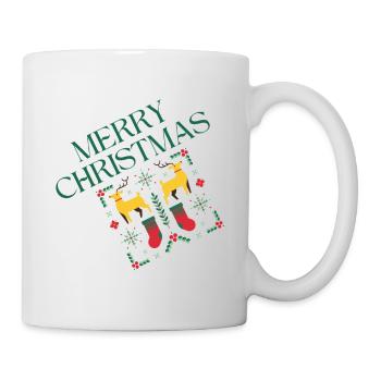 Merry Christmas Oldy | XMAS - Mug blanc - blanc - Droite