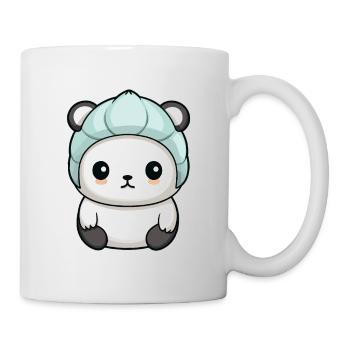Polar Bear Winter Polar Bear Animal Comic - Mug - white - Right