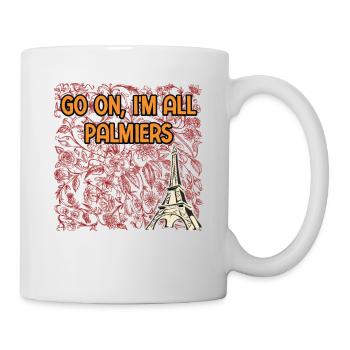 Go on Im All Palmiers Iconic Food French Famous - Tasse - Weiß - Rechts