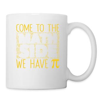 Allez sur la page des maths, nous avons Pi Tag Geek - Mug blanc - blanc - Droite