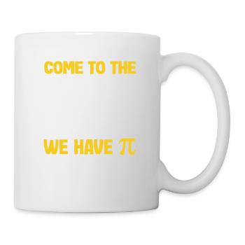 Allez sur la page des maths, nous avons Pi Tag Geek - Mug blanc - blanc - Droite