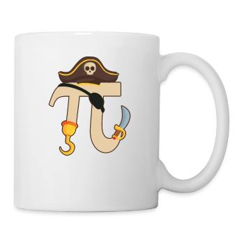 PIrate Pi Day Drôle Pirate Lovers Math - Mug blanc - blanc - Droite
