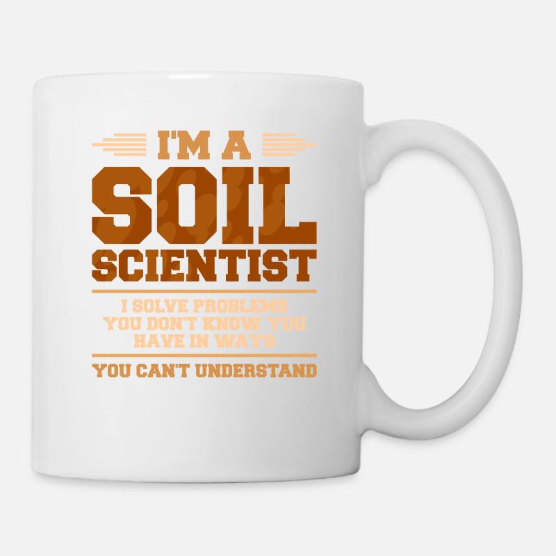 Je suis un pédologue, je résous des problèmes que vous ne connaissez pas - Mug blanc - blanc